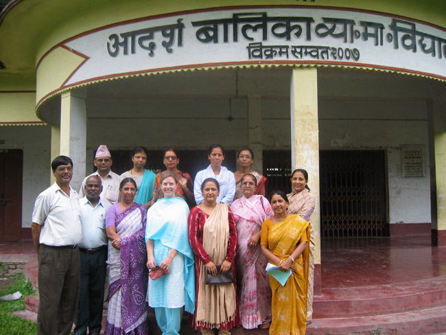 Laura and Fellow Teachers