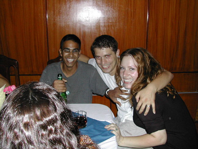 Ashish, Jen and Colin