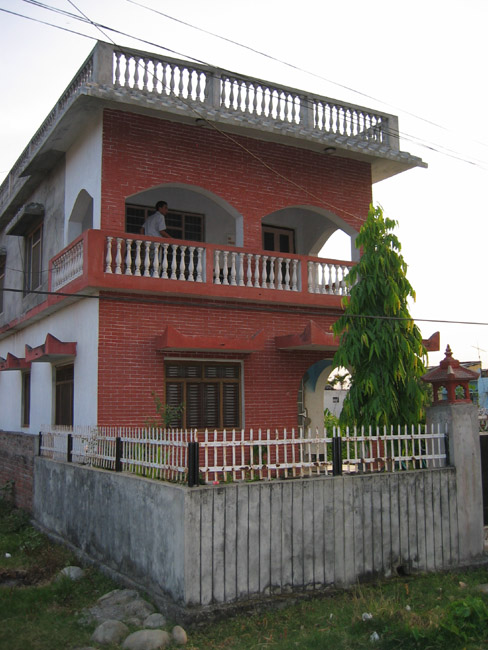 Our host family house 1