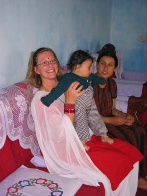 Laura, babu, and Susetta
