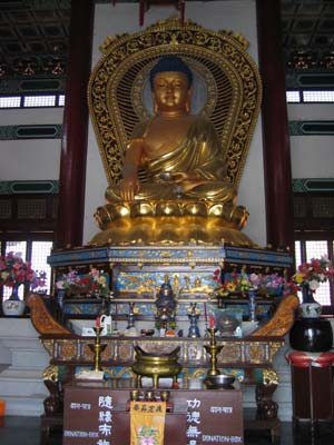 Lumbini Temple inside