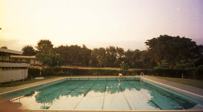 Swimmin' at the YMCA in Moshi