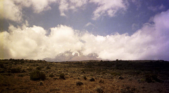 The end of the trekking on the second day