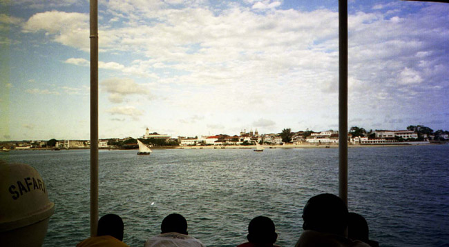 The port at Stone Town, Zanzibar