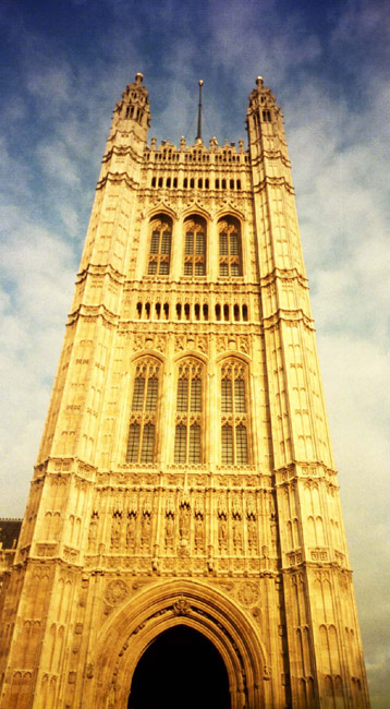 A tower of the Houses of Parliament