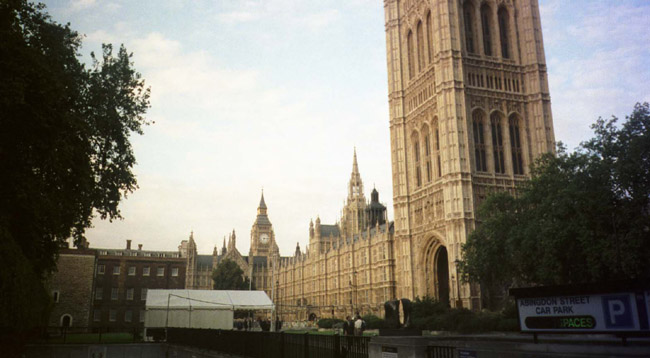 A nice view across London