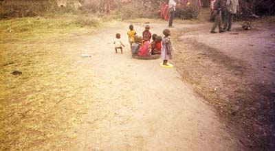 Masaai children playing
