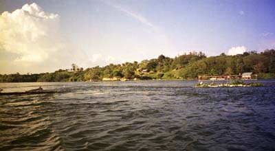 The source of the Nile River, Uganda