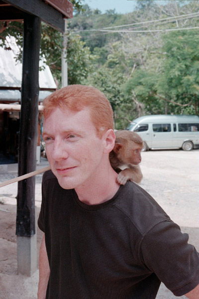 Orion's got a monkey on his back