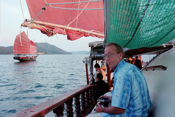 Hodge, who was looking at the junk we were passing