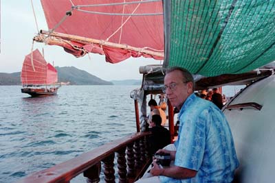 Hodge, who was looking at the junk we were passing