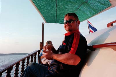 Quintin looks like he's having a good time