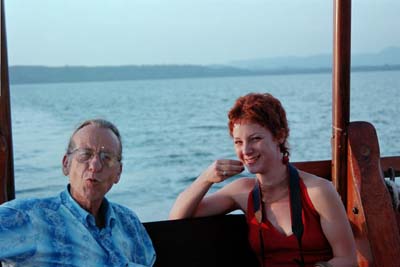 Hodge and Melissa, caught off guard