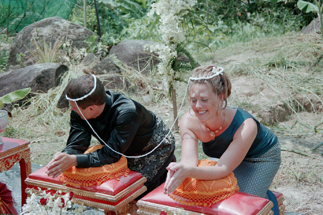 Colin and Laura bound together