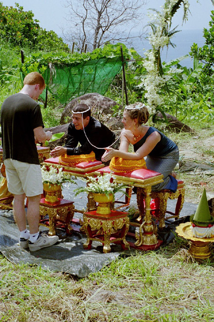 Orion pouring the water