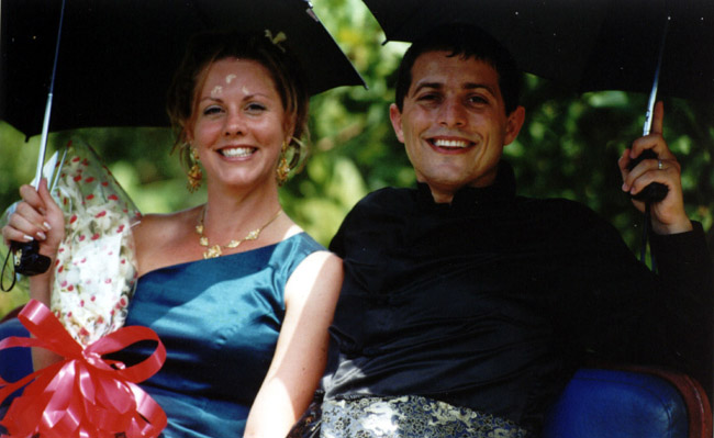 Congratulations, Colin and Laura!