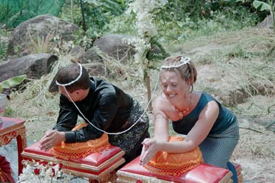 Colin and Laura bound together